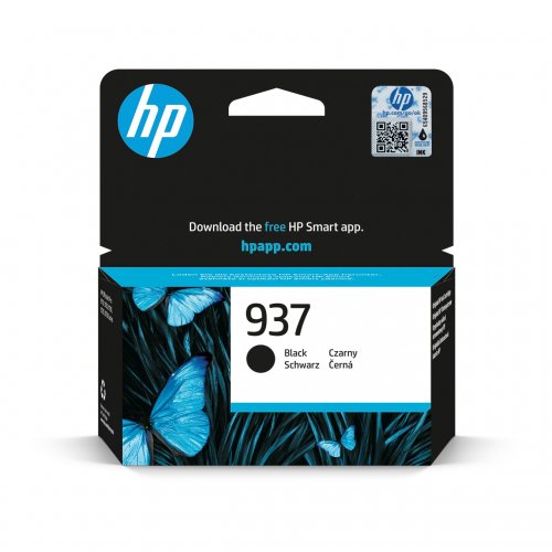 [4S6W5NE] Cartus cerneala HP Office Jet Pro 8122e, 8132e, HP 937, 1.25K Black Original