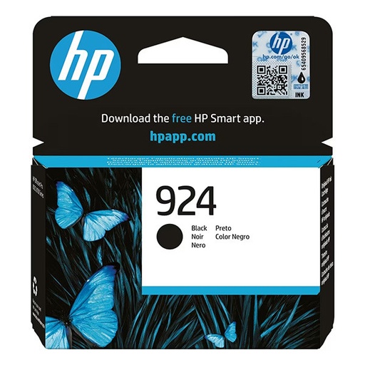 [4K0U6NE] Cartus cerneala HP OfficeJet Pro 8122e, Pro 8124e, Pro 8125e, Pro 8132e, Pro 8134e, Pro 8135e,  HP 924 Black Original